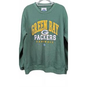 Green Bay Packers Crewneck Sweatshirt – NFL Football – Long Sleeve – New W Tags